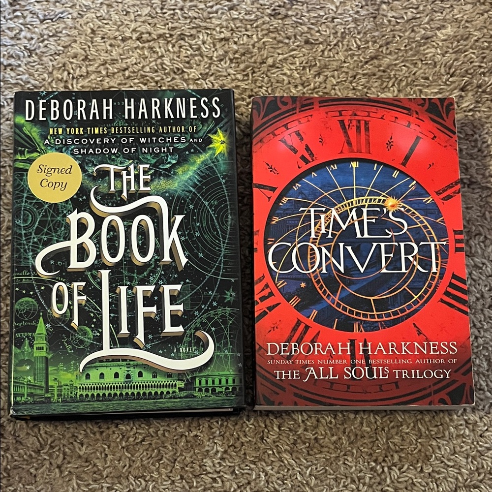 The Book of Life and Time's Convert by Deborah Harkness